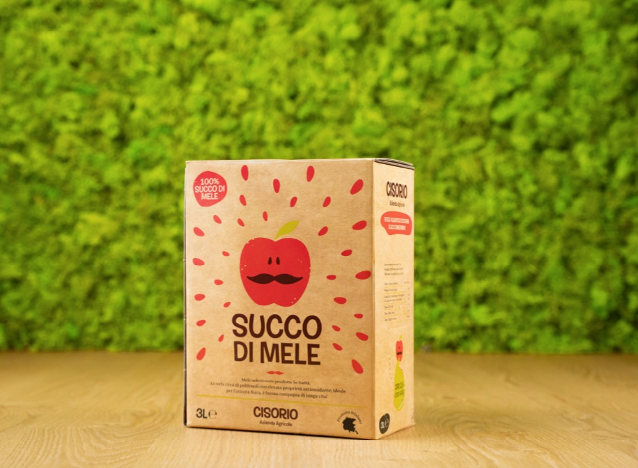 Succo di mela limpido e senza zuccheri